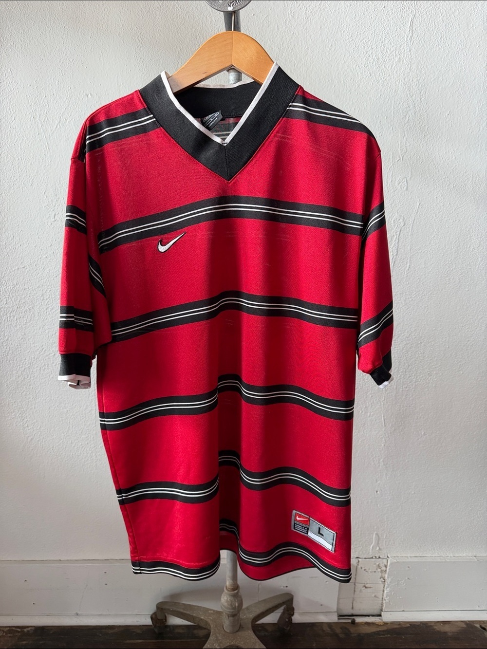 Vintage 90s Nike Team Performance Shirt Size Large